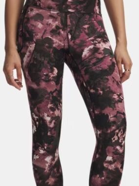 Lululemon Black & Plum Printed High-Rise Leggings Size 4